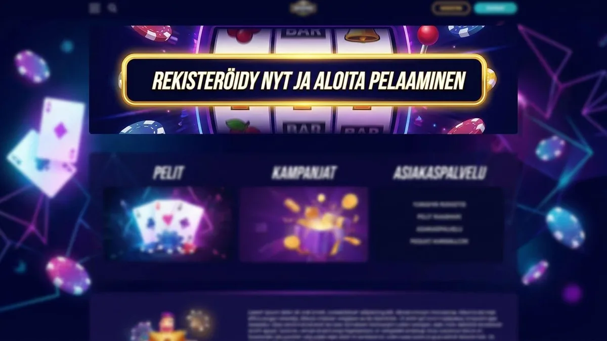 Rekisteröidy bonuksen kanssa